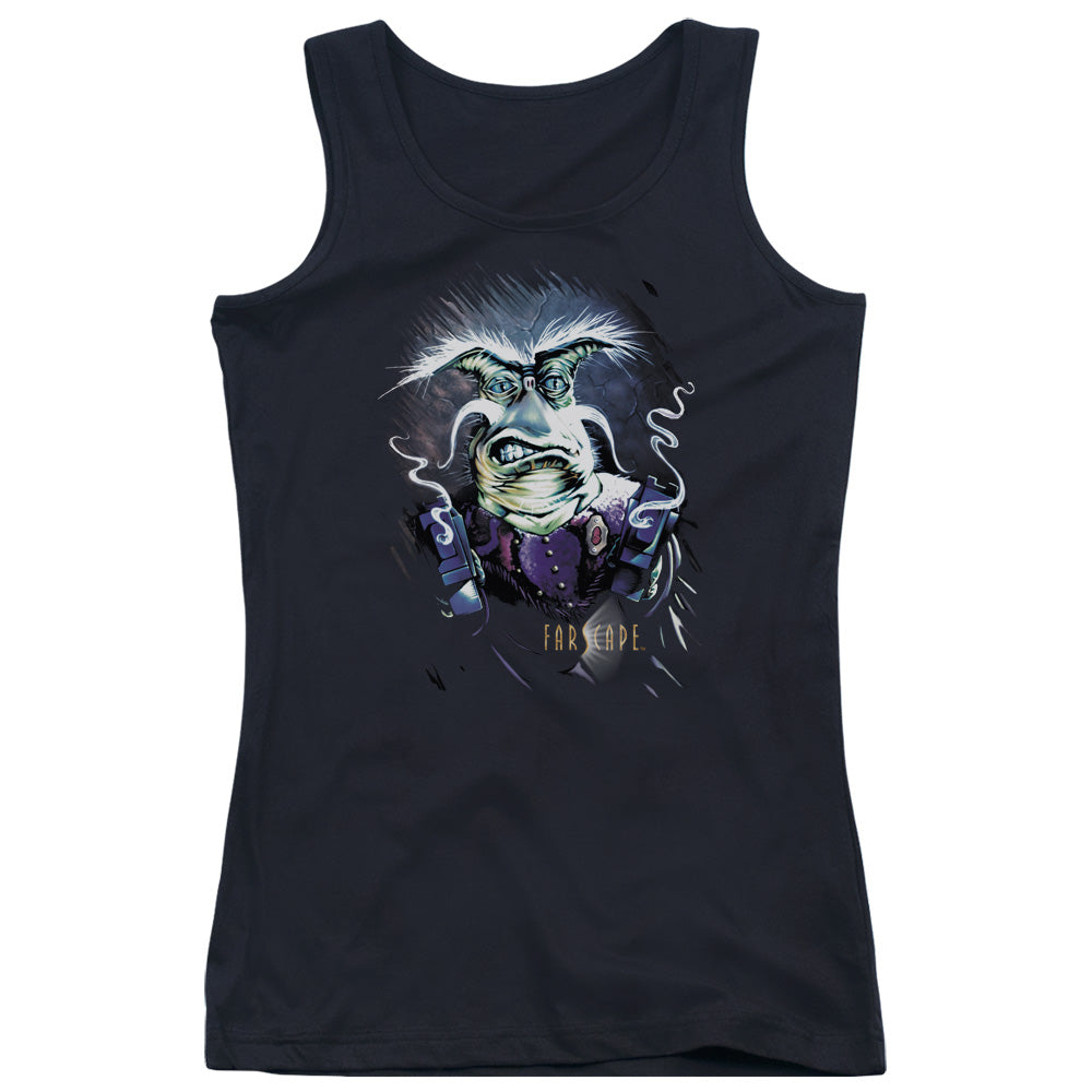 Farscape Rygel Oking Guns Womens Tank Top Shirt Black