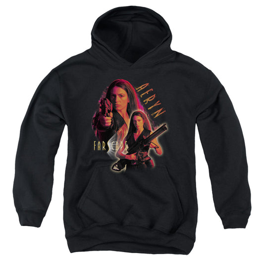 Farscape Aeryn Kids Youth Hoodie Black