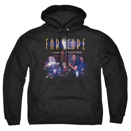 Farscape Flarescape Mens Hoodie Black