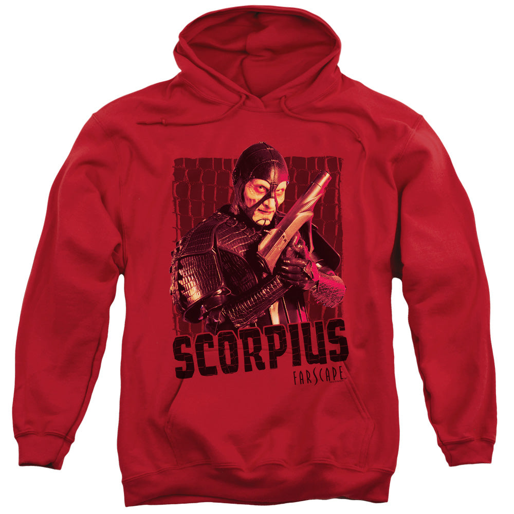 Farscape Scorpius Mens Hoodie Red