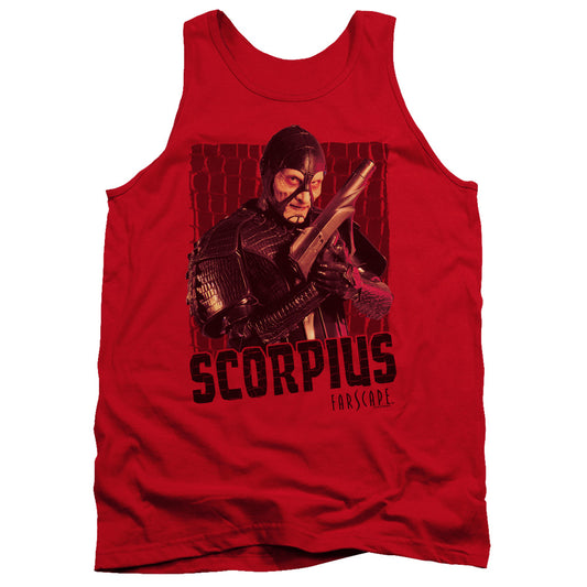 Farscape Scorpius Mens Tank Top Shirt Red