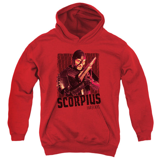 Farscape Scorpius Kids Youth Hoodie Red