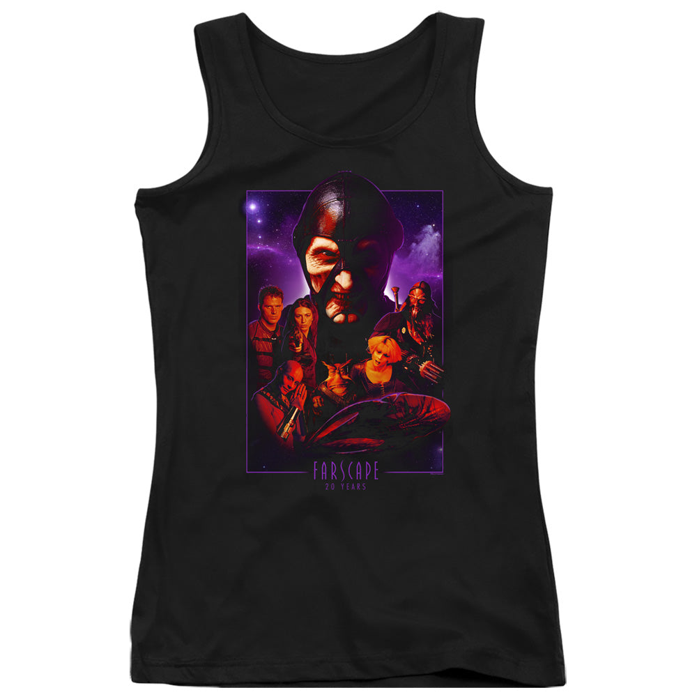 Farscape 20 Years Collage Womens Tank Top Shirt Black