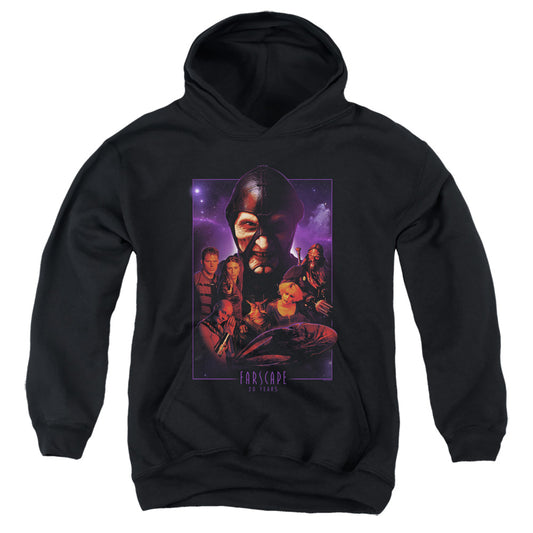 Farscape 20 Years Collage Kids Youth Hoodie Black