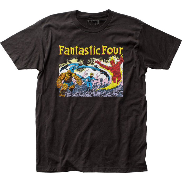 Fantastic Four #252 Mens T Shirt Black