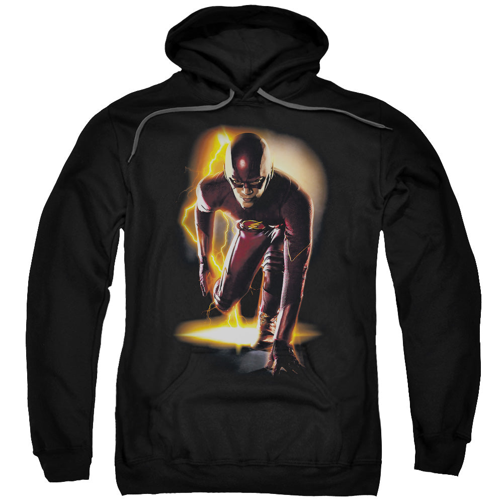 The Flash Ready Mens Hoodie Black