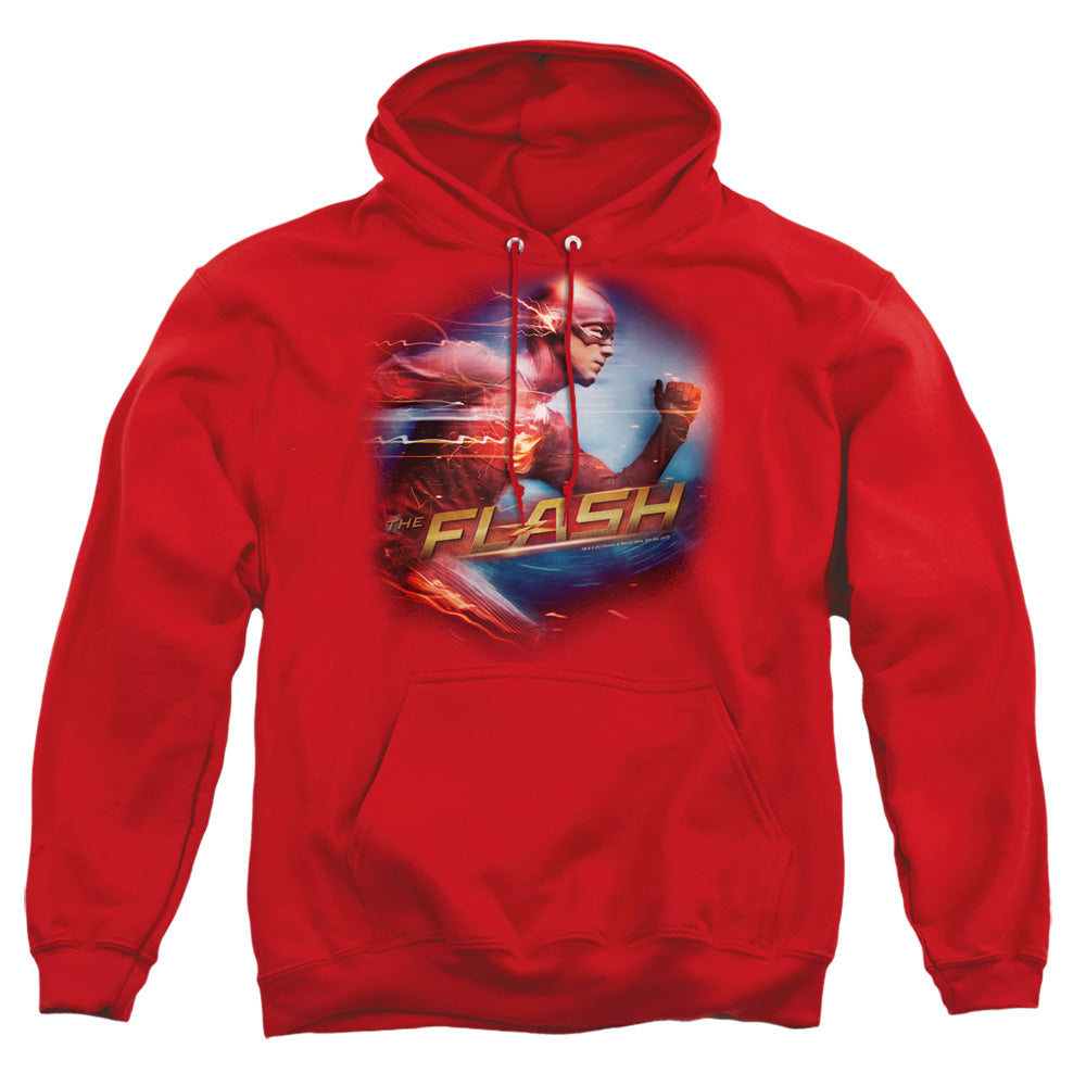 The Flash Fastest Man Mens Hoodie Red