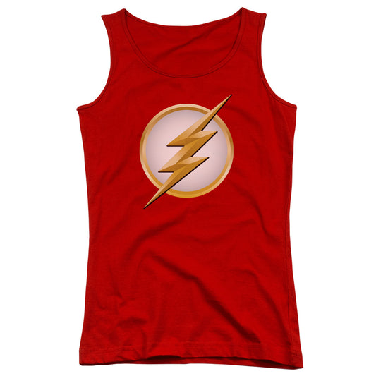 Flash New Logo Womens Tank Top Shirt Red