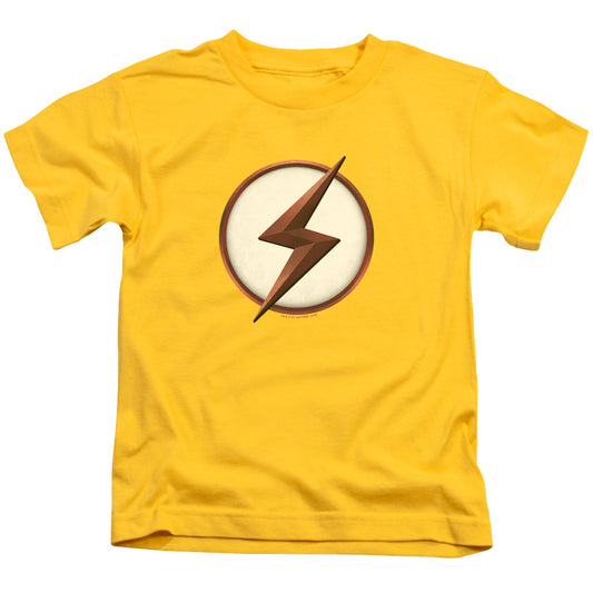 Flash Kid Flash Logo Juvenile Kids Youth T Shirt Yellow