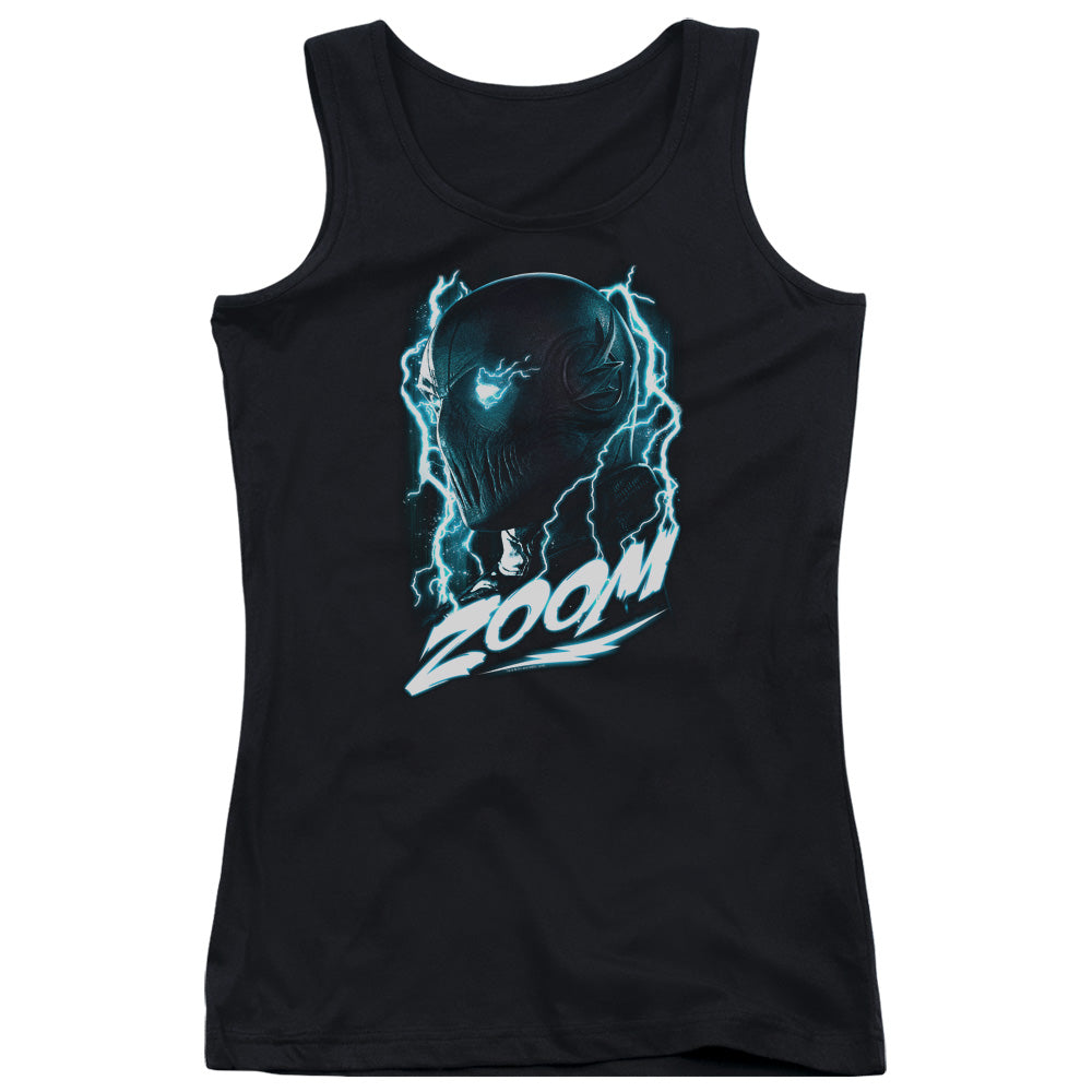 Flash Zoom Womens Tank Top Shirt Black