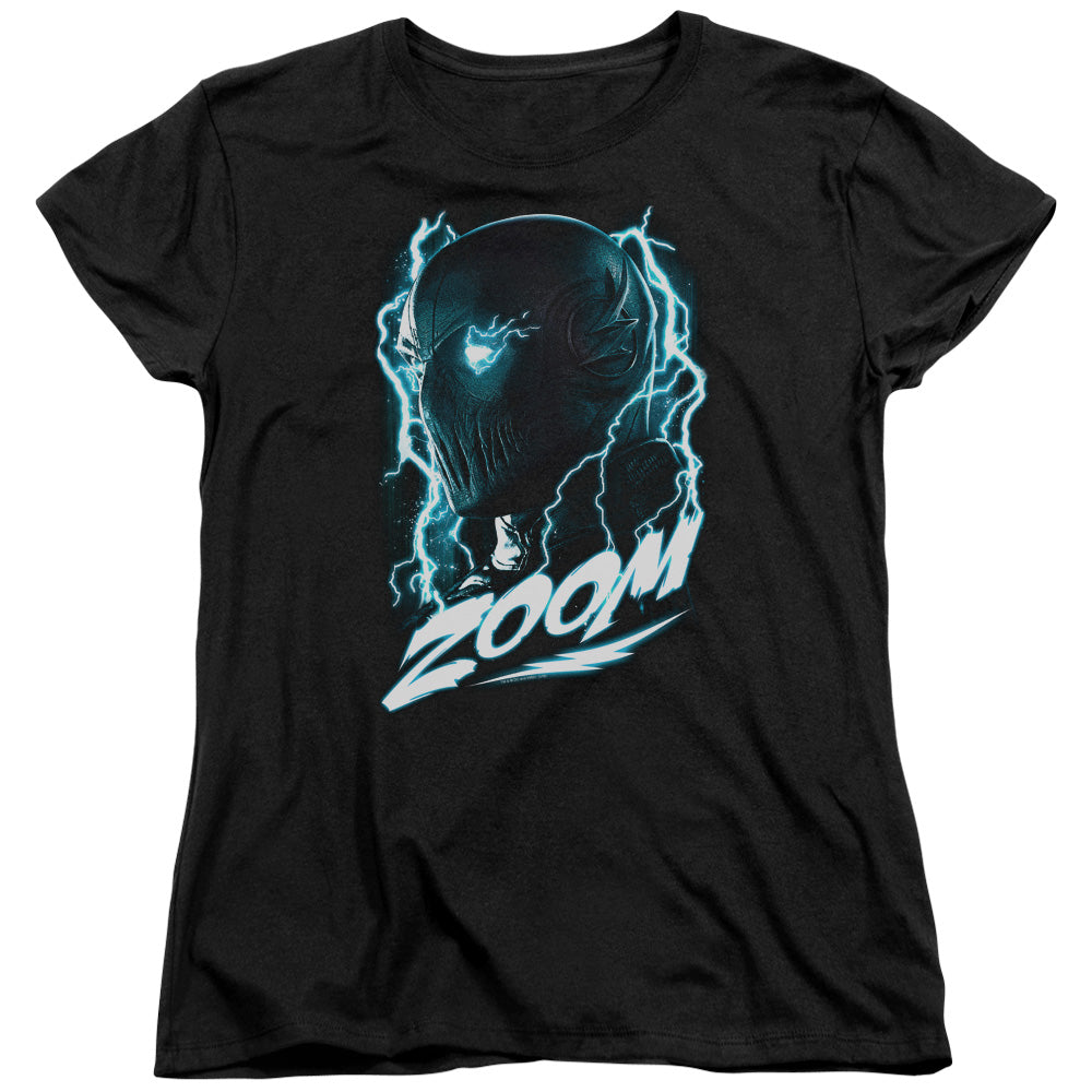 Flash Zoom Womens T Shirt Black