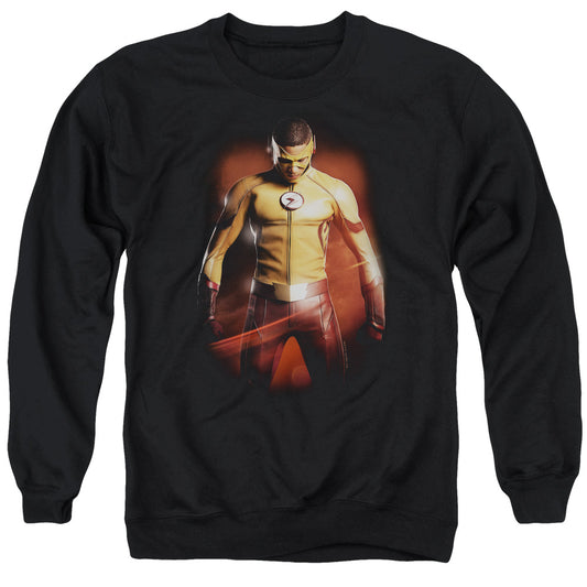 Flash Kid Flash Mens Crewneck Sweatshirt Black