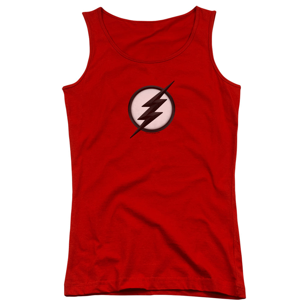 Flash Jesse Quick Logo Womens Tank Top Shirt Red