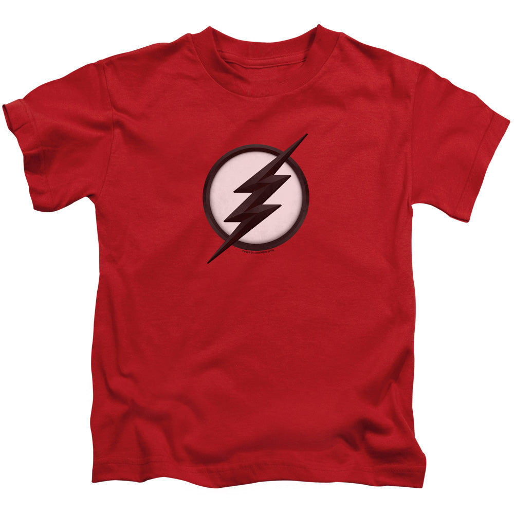 Flash Jesse Quick Logo Juvenile Kids Youth T Shirt Red