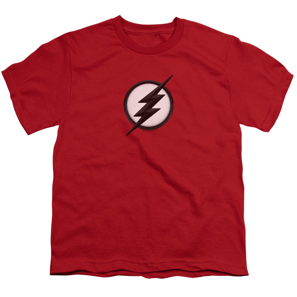 Flash Jesse Quick Logo Kids Youth T Shirt Red