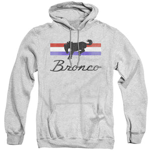 Ford Bronco Bronco Stripes Mens Hoodie Athletic Heather