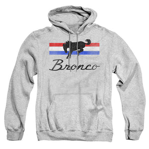 Ford Bronco Bronco Stripes Mens Hoodie Athletic Heather