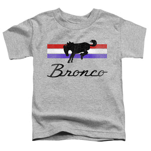 Ford Bronco Bronco Stripes Toddler Kids Youth T Shirt Athletic Heather