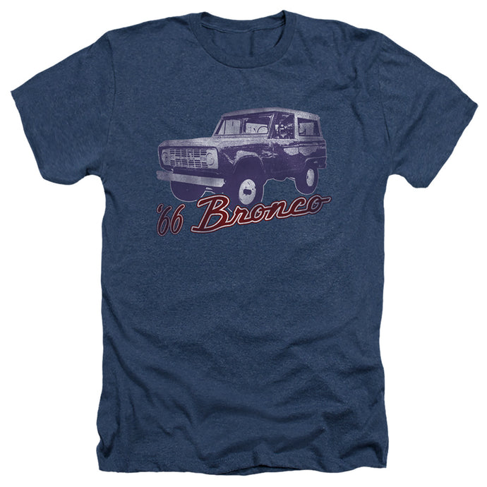 Ford Bronco 66 Bronco Classic Heather Mens T Shirt Navy