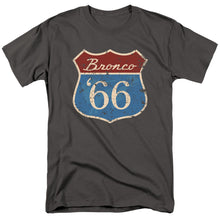 Load image into Gallery viewer, Ford Bronco Route 66 Bronco Mens T Shirt Charcoal