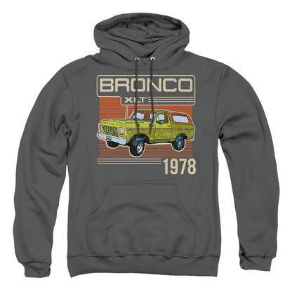 Ford Bronco Bronco 1978 Mens Hoodie Charcoal