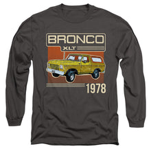 Load image into Gallery viewer, Ford Bronco Bronco 1978 Mens Long Sleeve Shirt Charcoal