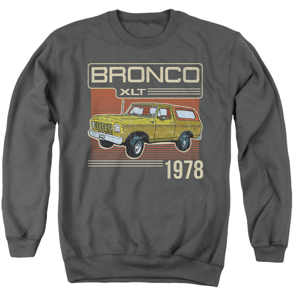 Ford Bronco Bronco 1978 Mens Crewneck Sweatshirt Charcoal