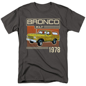 Ford Bronco Bronco 1978 Mens T Shirt Charcoal