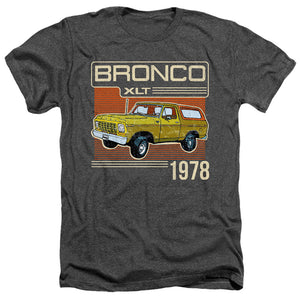 Ford Bronco Bronco 1978 Heather Mens T Shirt Charcoal