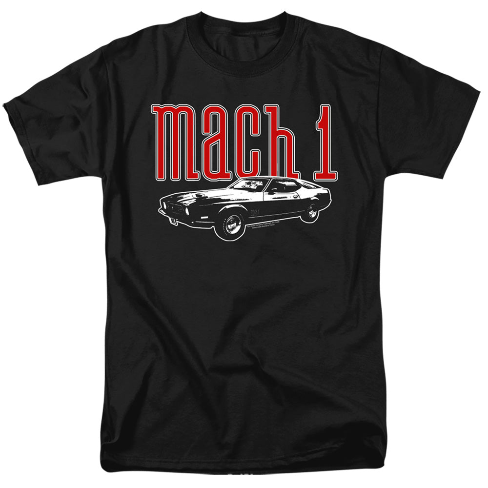 Ford Mustang Mach 1 Mens T Shirt Black