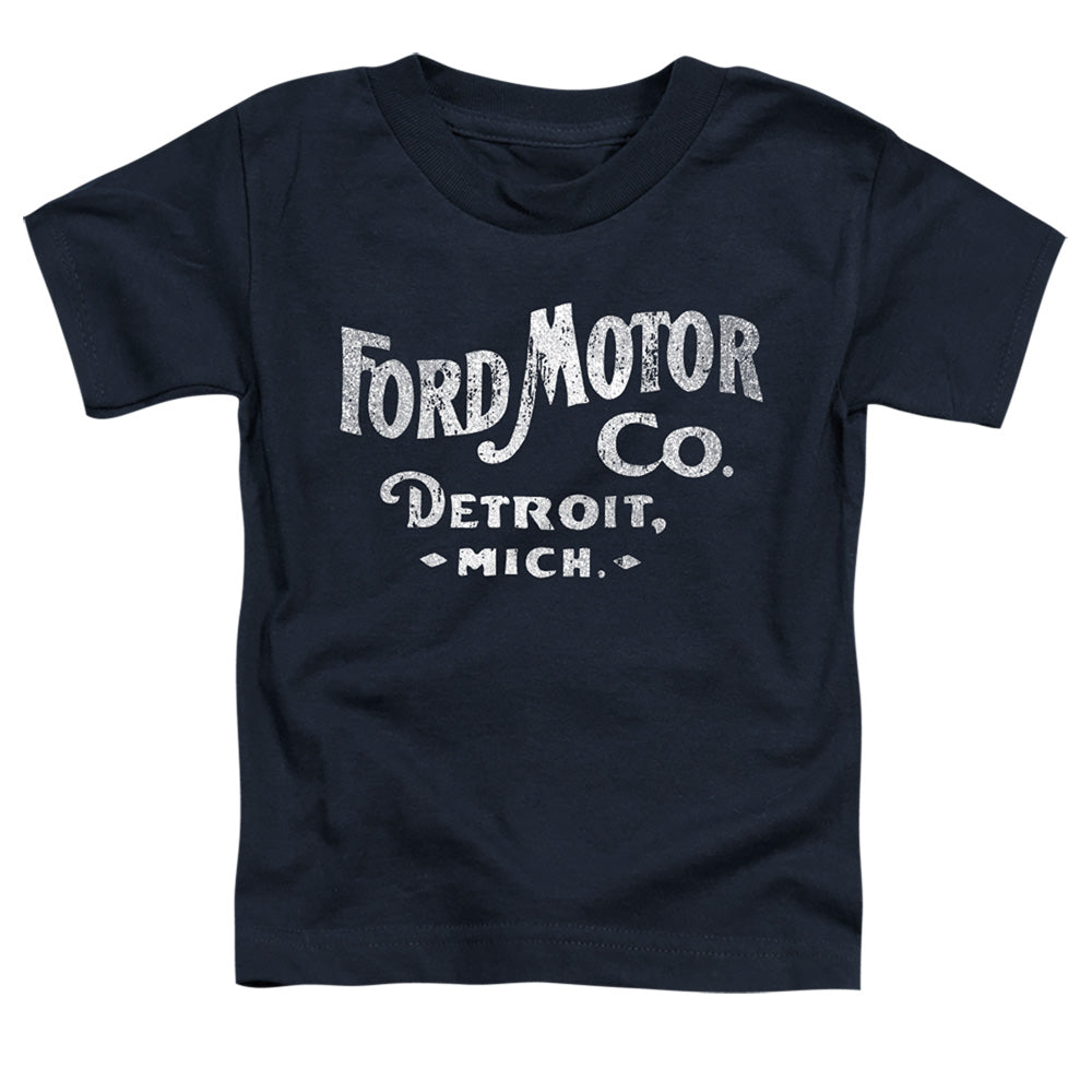 Ford Motor Co Toddler Kids Youth T Shirt Navy