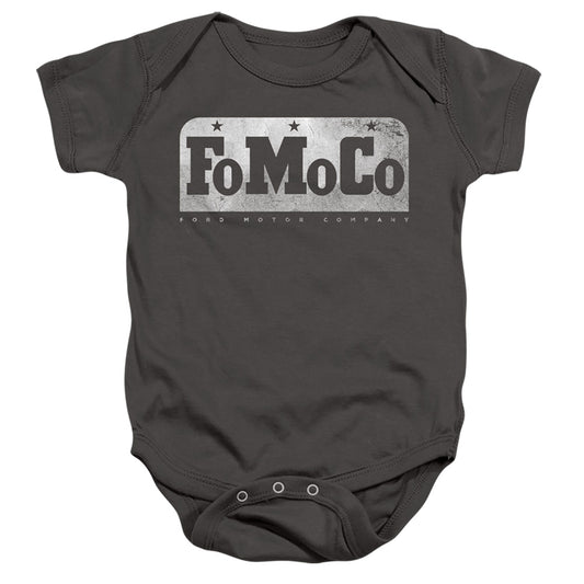 Ford Fomoco Infant Baby Snapsuit Charcoal