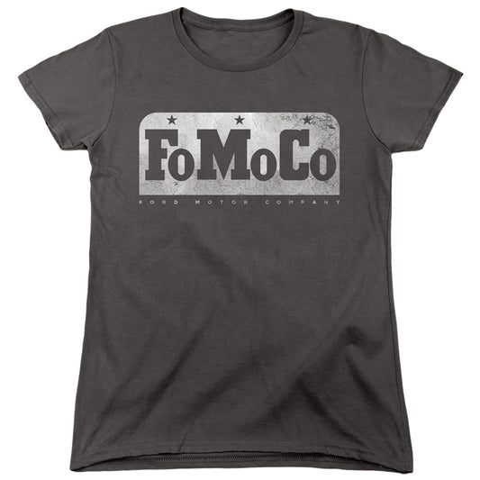 Ford Fomoco Womens T Shirt Charcoal