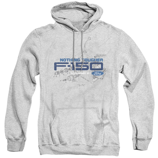 Ford Trucks Engine Schematic Mens Hoodie Athletic Heather