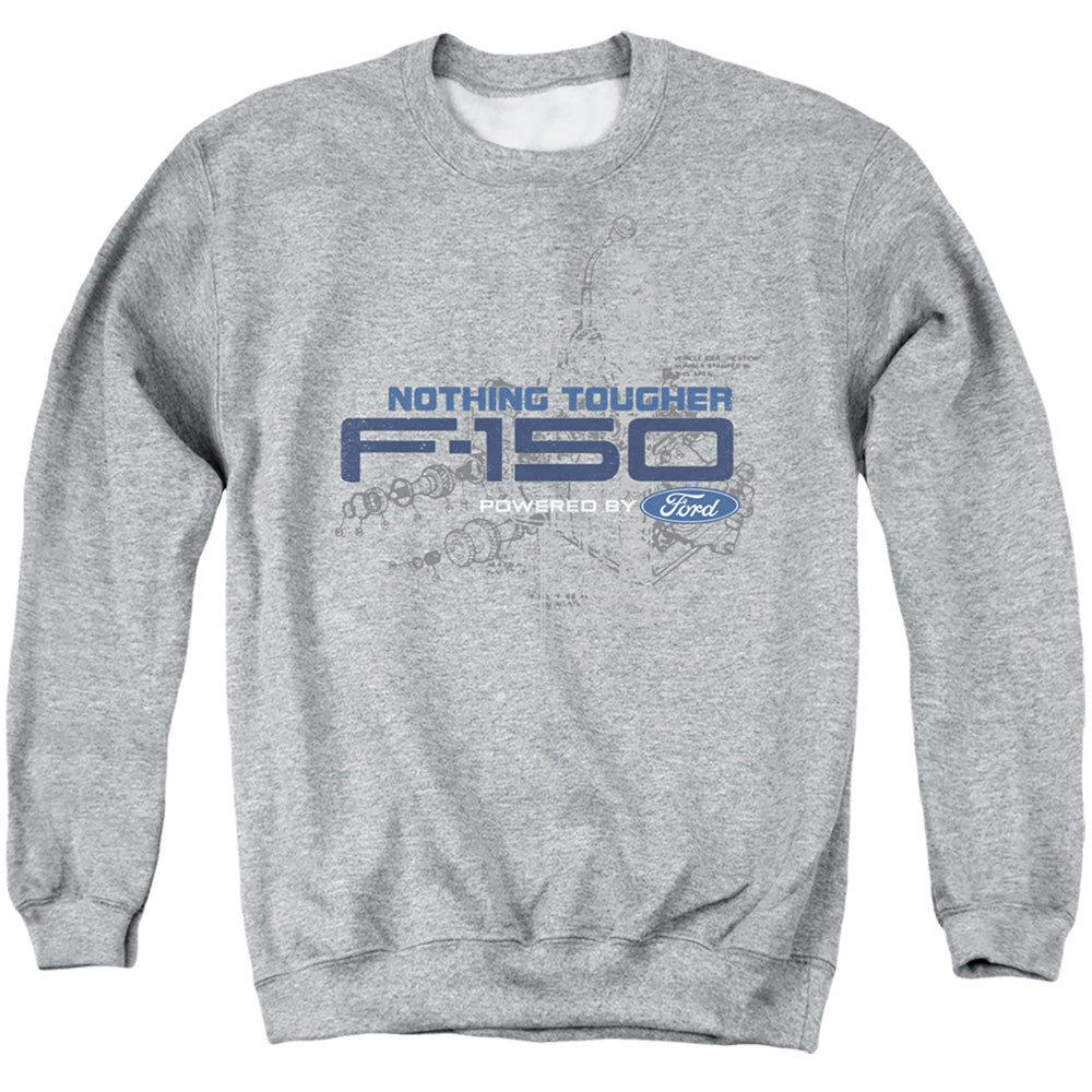 Ford Trucks Engine Schematic Mens Crewneck Sweatshirt Athletic Heather