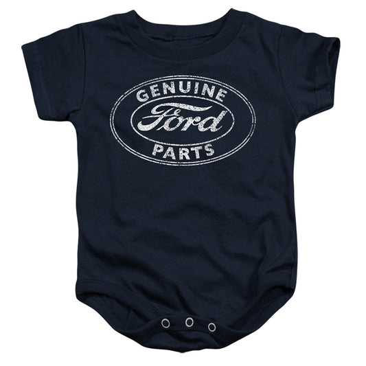 Ford Genuine Parts Infant Baby Snapsuit Navy