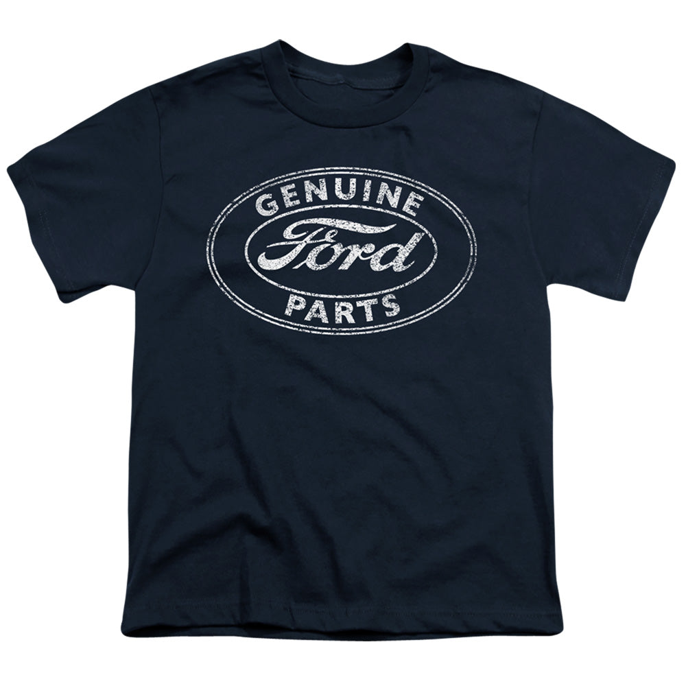 Ford Genuine Parts Kids Youth T Shirt Navy