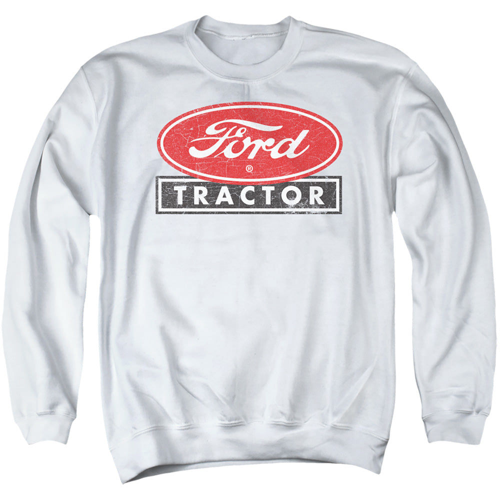 Ford Ford Tractor Mens Crewneck Sweatshirt White