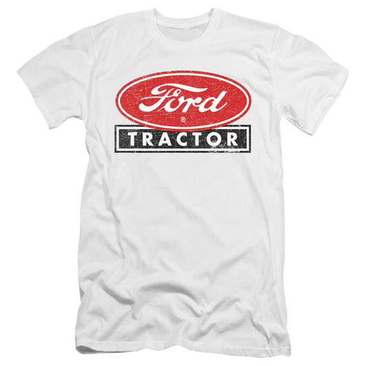 Ford Ford Tractor Slim Fit Mens T Shirt White