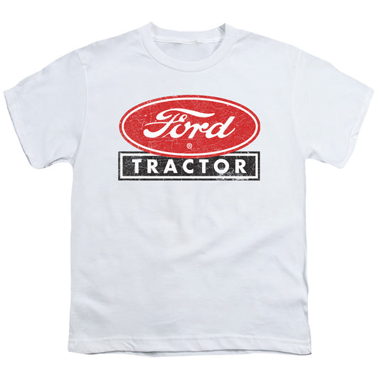 Ford Ford Tractor Kids Youth T Shirt White