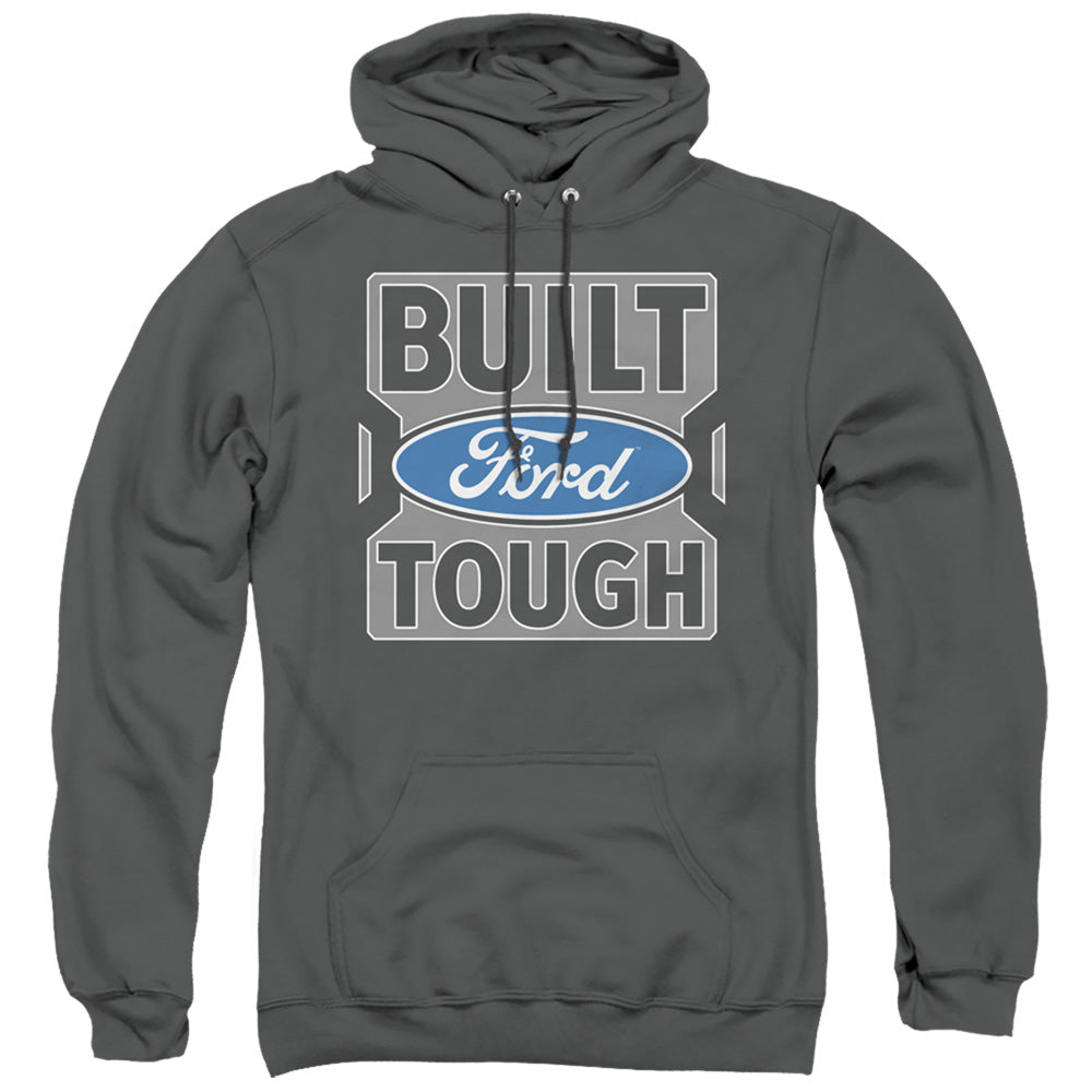 Ford Trucks Built Ford Tough Mens Hoodie Charcoal