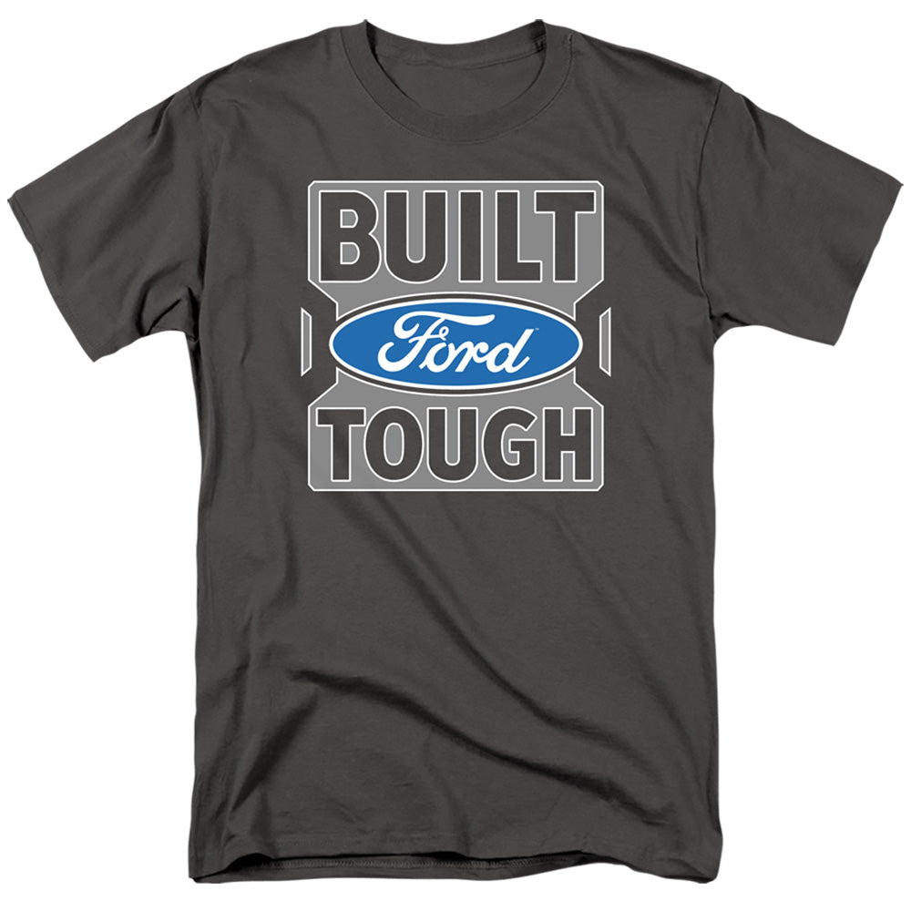 Ford Trucks Built Ford Tough Mens T Shirt Charcoal