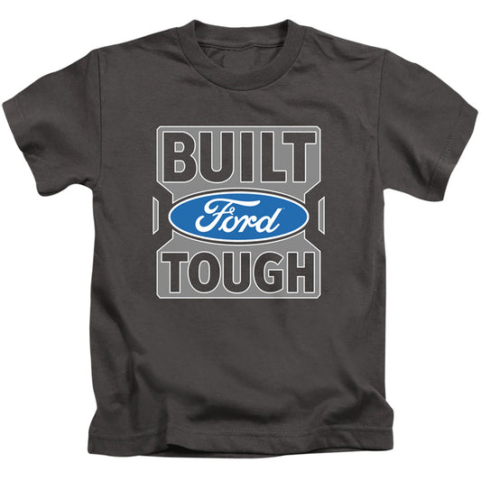 Ford Trucks Built Ford Tough Juvenile Kids Youth T Shirt Charcoal