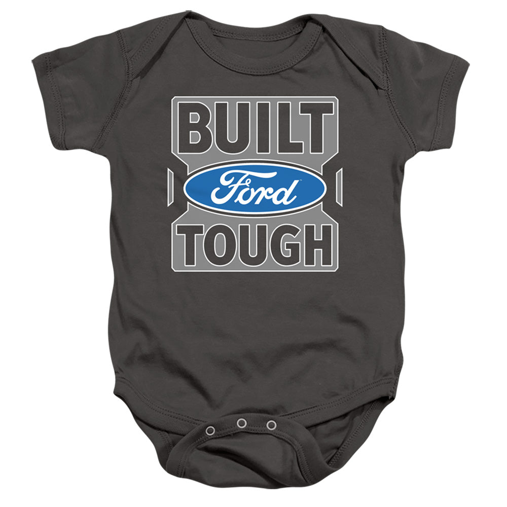 Ford Trucks Built Ford Tough Infant Baby Snapsuit Charcoal