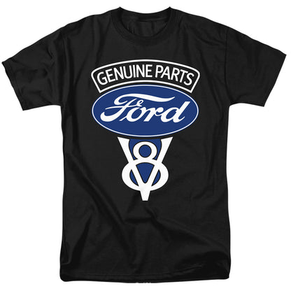 Ford V8 Genuine Parts Mens T Shirt Black