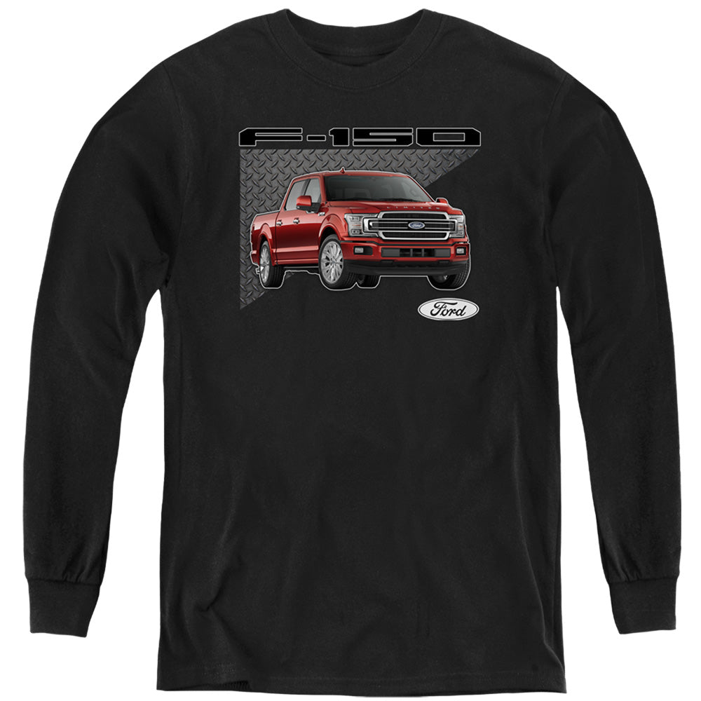 Ford Trucks F 150 Youth Long Sleeve Black