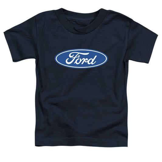 Ford Dimensional Logo Toddler Kids Youth T Shirt Navy