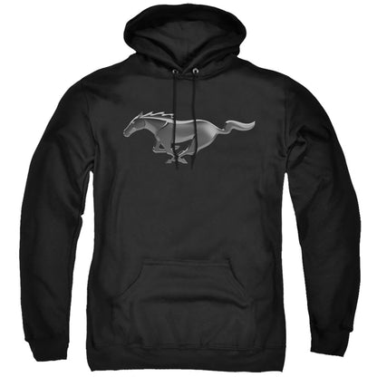 Ford Mustang Modern Mustang Mens Hoodie Black