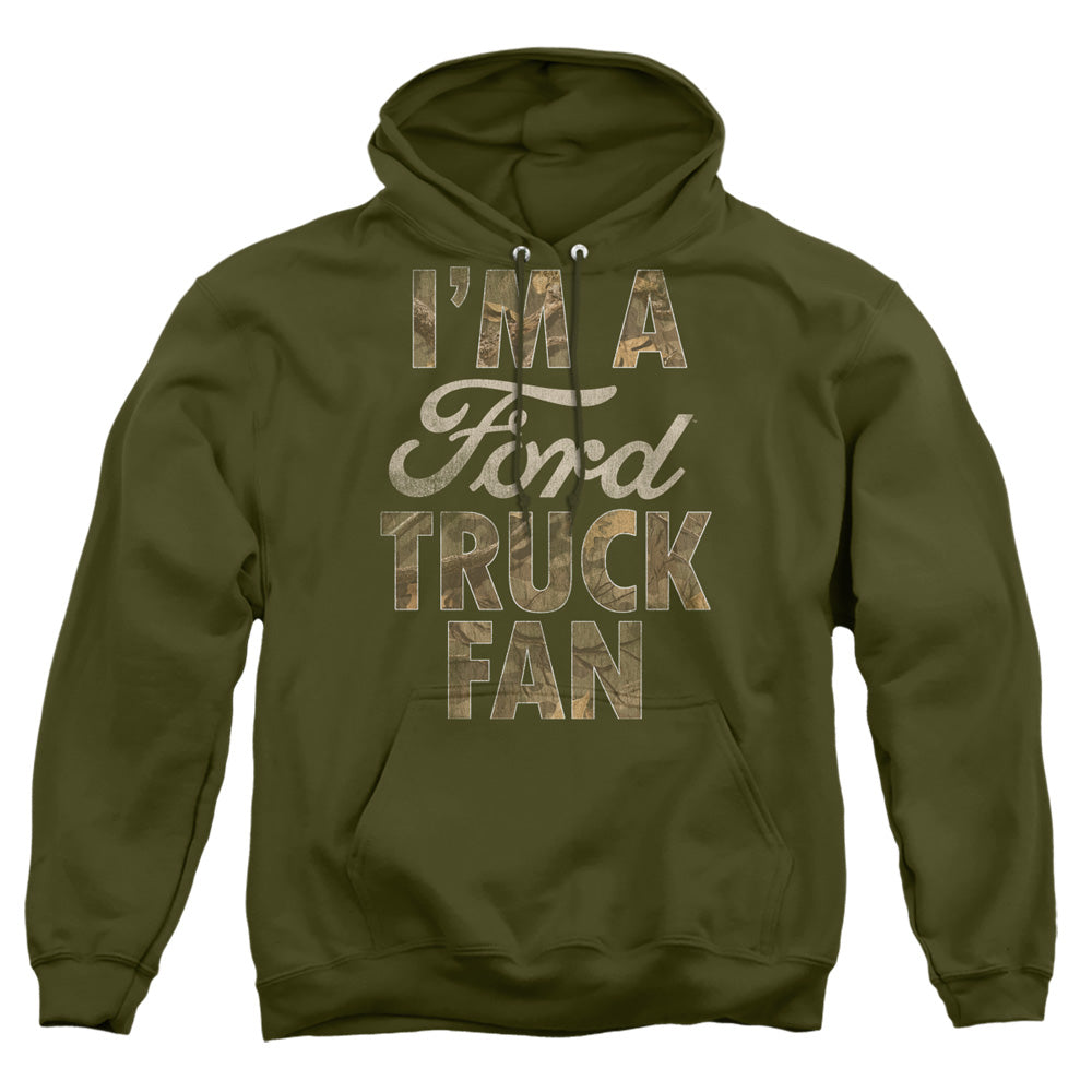 Ford Ford Truck Man Camo Mens Hoodie Military Green