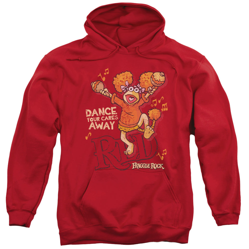 Fraggle Rock Dance Mens Hoodie Red